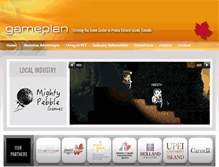 Tablet Screenshot of gameplan.ca